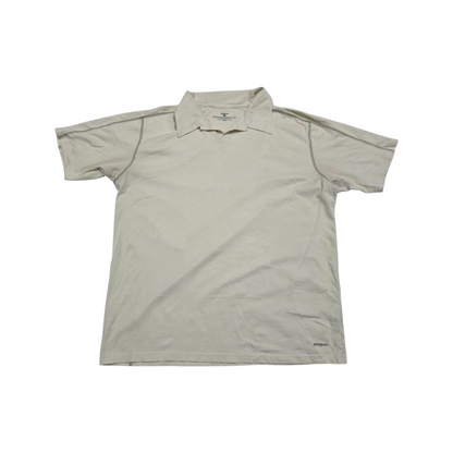Playera Polo Patagonia Xgrande Xl Beige