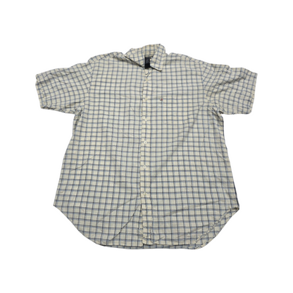 Camisa Ralph Lauren Xgrande Xl Cuadro Beige