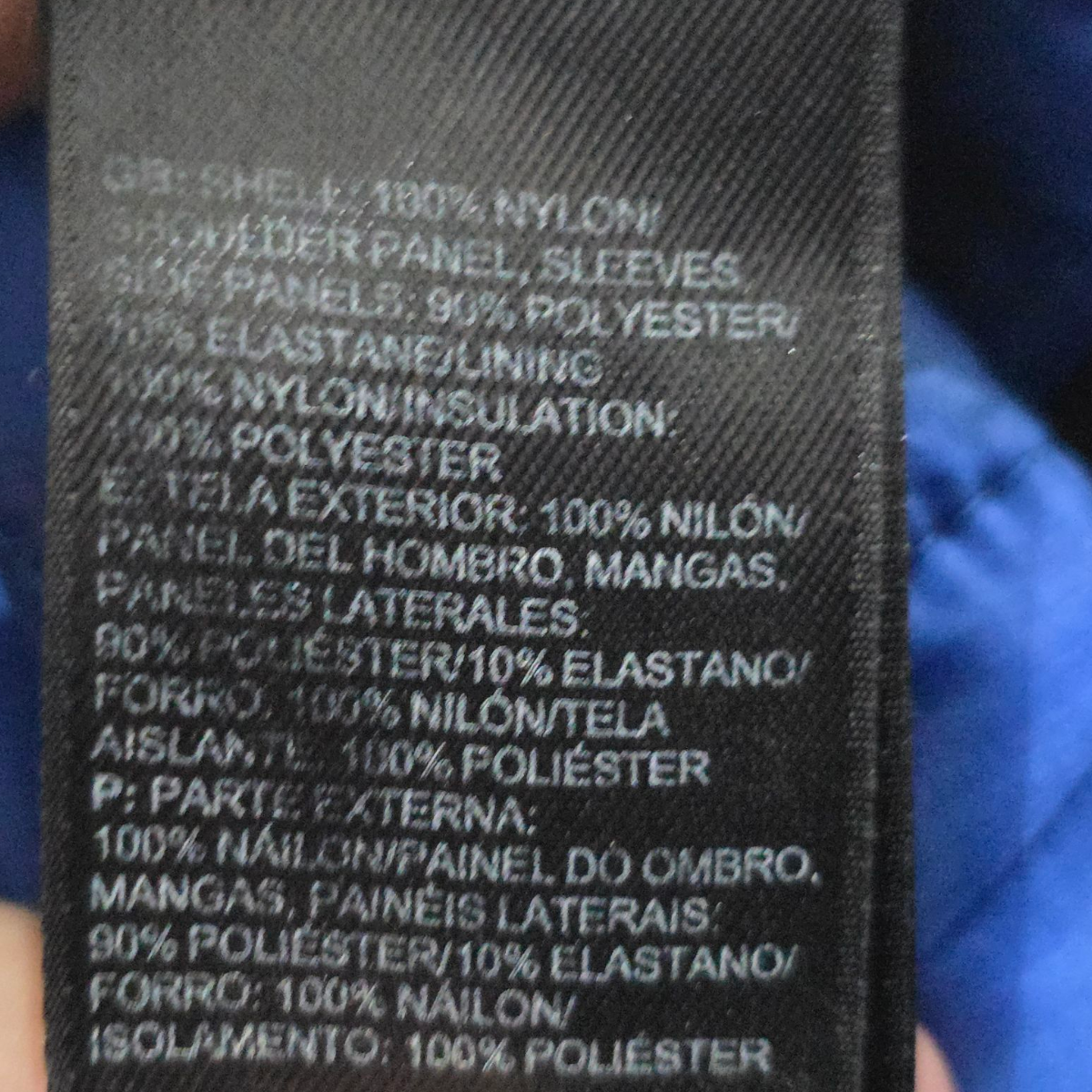 Chamarra The North Face Xgrande Xl Negro Con Azul