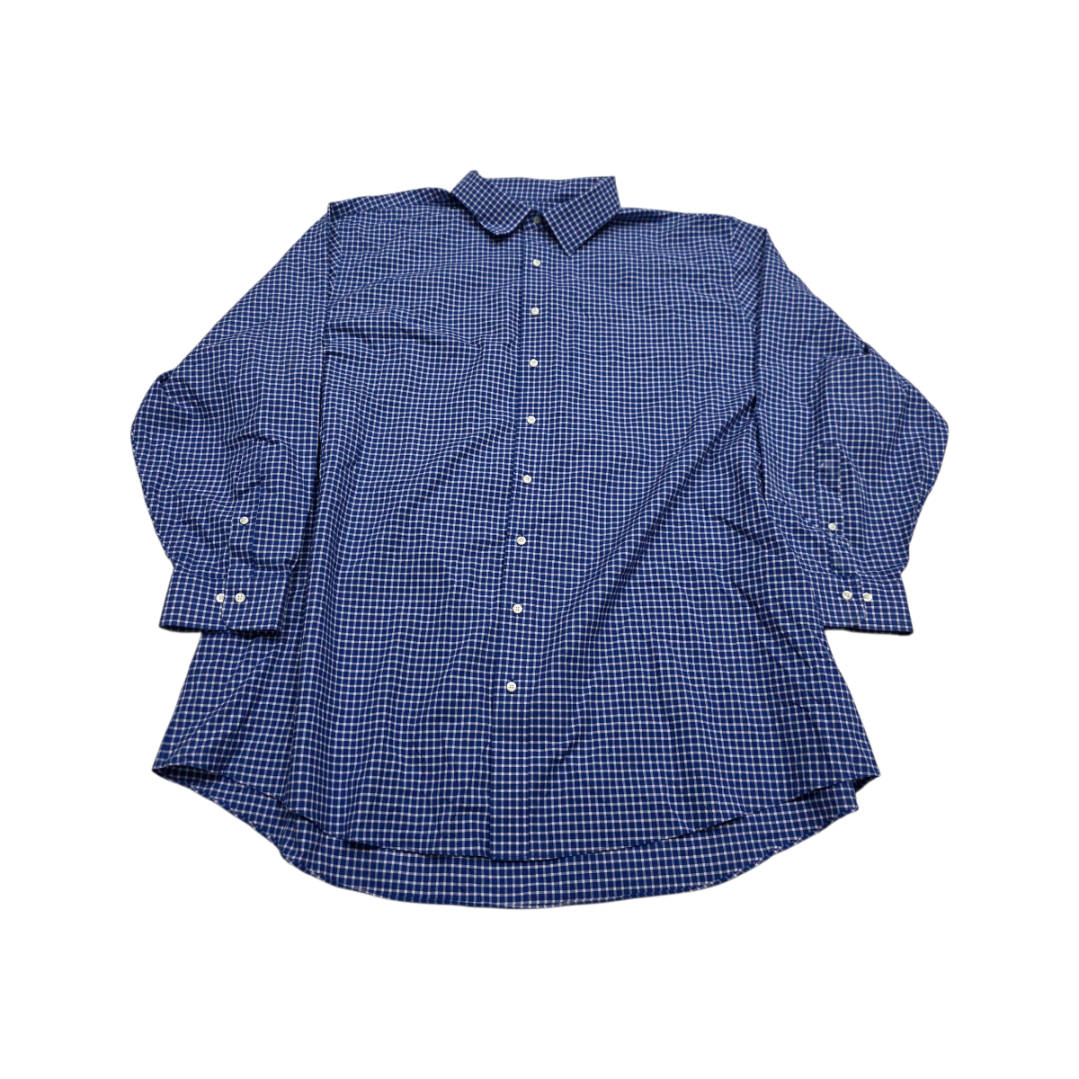 Camisa Brooks Brothers 4xl 20 36-37 Cuadro Azul