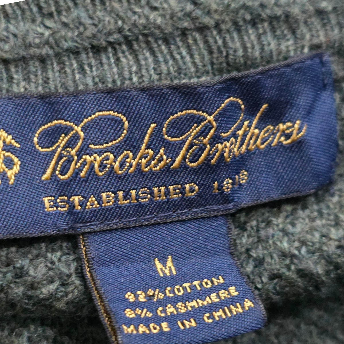 Chaleco Brooks Brothers Mediana M Verde