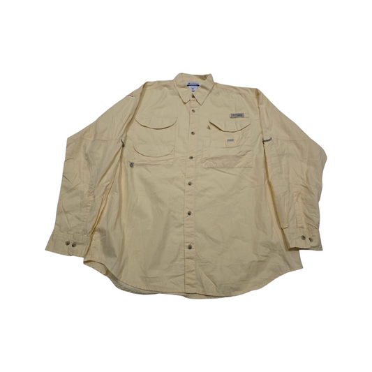 Camisa Columbia Grande L Amarillo