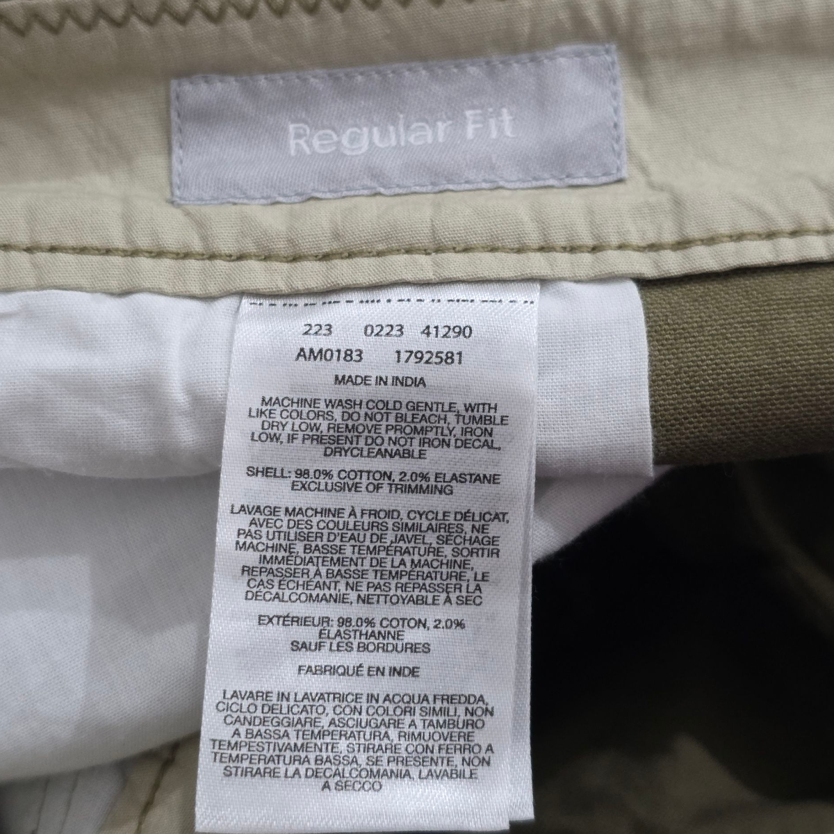 Pantalon Recto Columbia 42x30 Verde