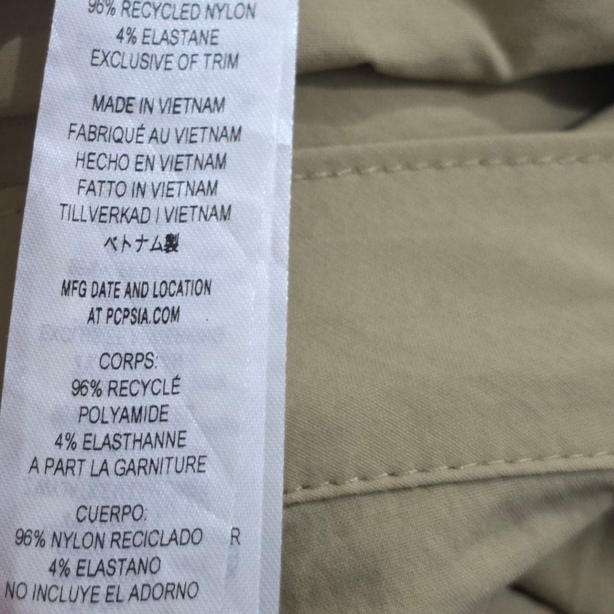 Pantalon Patagonia Talla 38 Cafe