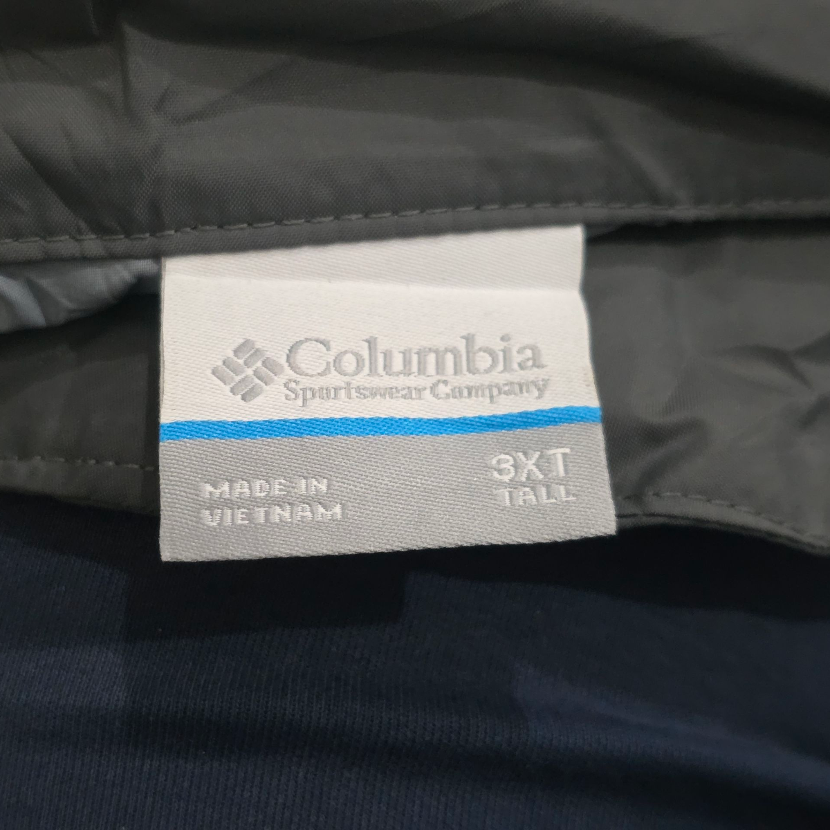 Chamarra Rompevientos Columbia 3xl Gris