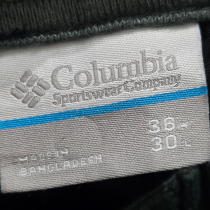 Pantalon Convertible Columbia 36x30 Negro Omni Shade