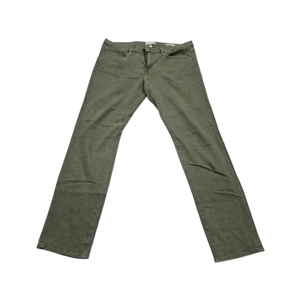 Pantalon Frame 36 Verde Slimfit