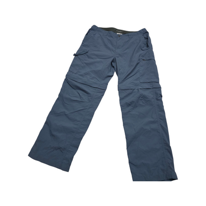 Pantalon Convertible Columbia 36x30 Azul Omni Shade