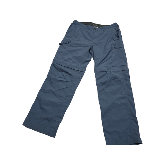 Pantalon Convertible Columbia 36x30 Azul Omni Shade