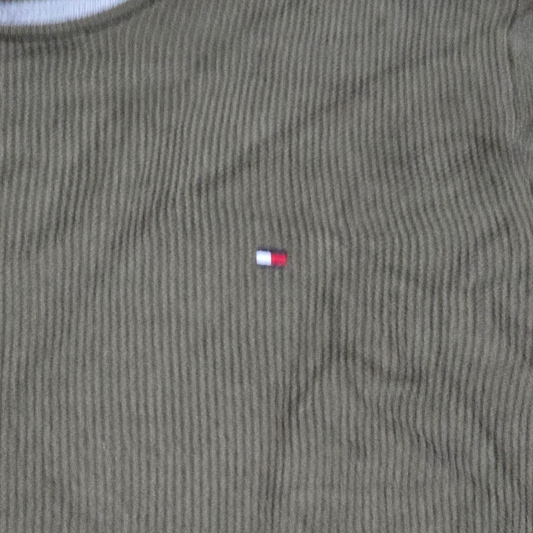 Sueter Tommy Hilfiger 2xl Verde Cuello Redondo (Usado)