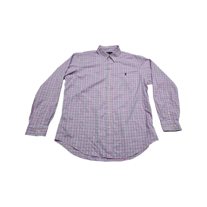 Camisa Ralph Lauren Xgrande Xl Classic Fit Performance Lila (Usado)