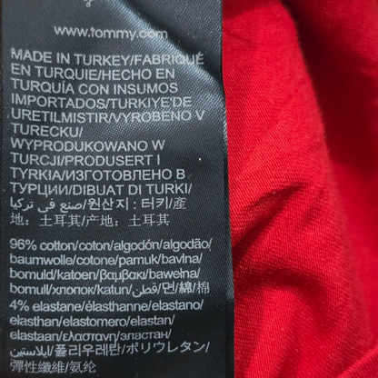 Playera Tommy Hilfiger Chico S Rojo