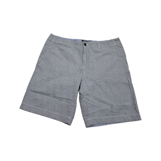 Bermuda Tommy Hilfiger Tall 34 Classic Fit Lineas Azul