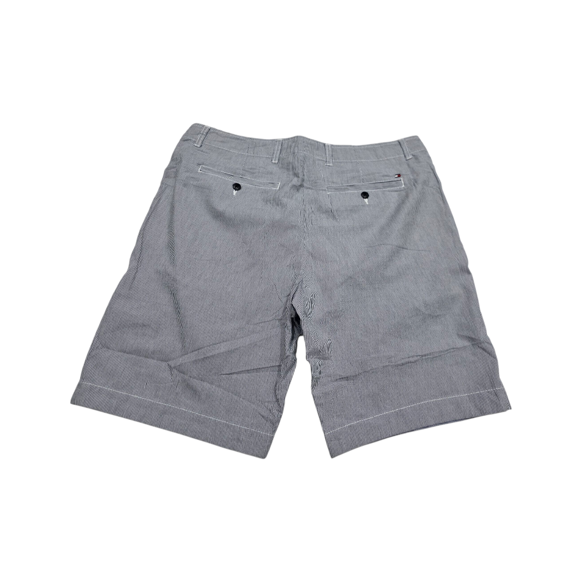 Bermuda Tommy Hilfiger Tall 34 Classic Fit Lineas Azul