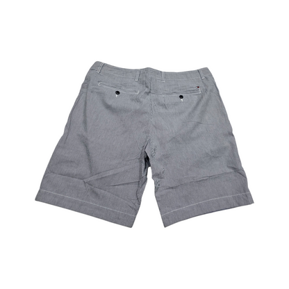 Bermuda Tommy Hilfiger Tall 34 Classic Fit Lineas Azul