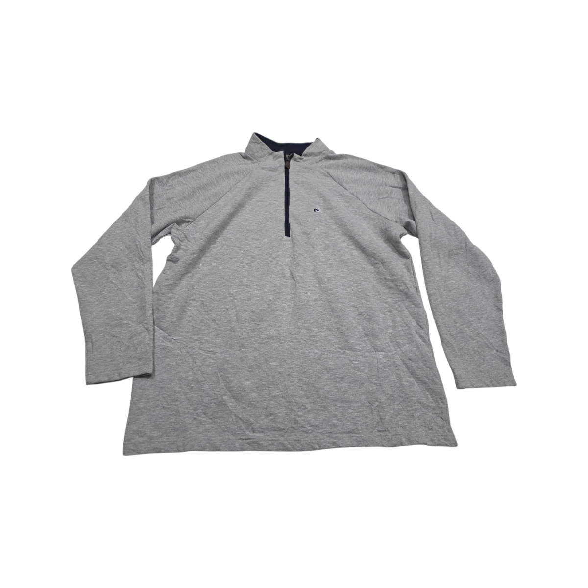 Sueter Vineyard Vines Cierre Corto Gris