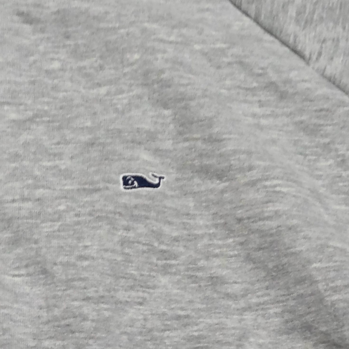 Sueter Vineyard Vines Cierre Corto Gris
