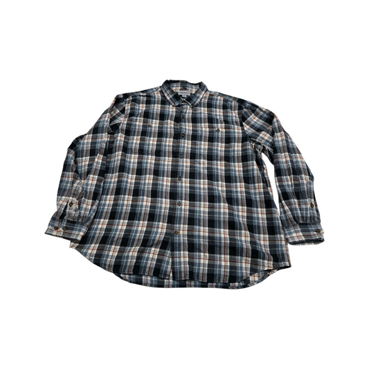 Camisa Carhartt 2xl Regular Cuadro Azul