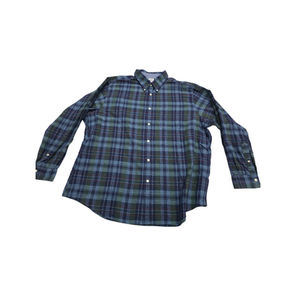 Camisa Brooks Brothers 2xl Regent Cuadro Azul