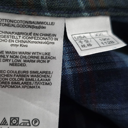 Camisa Brooks Brothers 2xl Regent Cuadro Azul