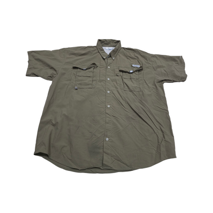 Camisa Columbia Pfg Xgrande Xl Cafe