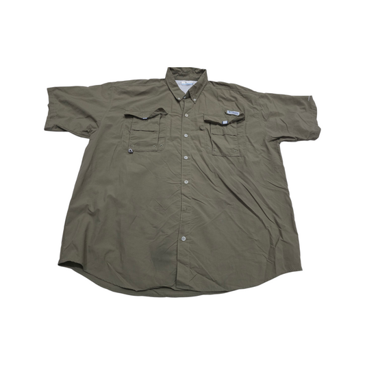 Camisa Columbia Pfg Xgrande Xl Cafe