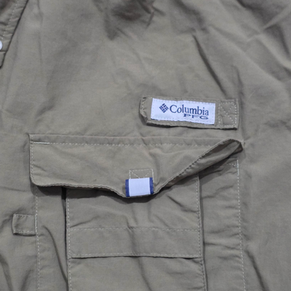 Camisa Columbia Pfg Xgrande Xl Cafe