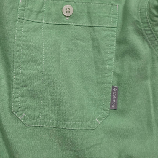 Camisa Columbia Mediana M Verde