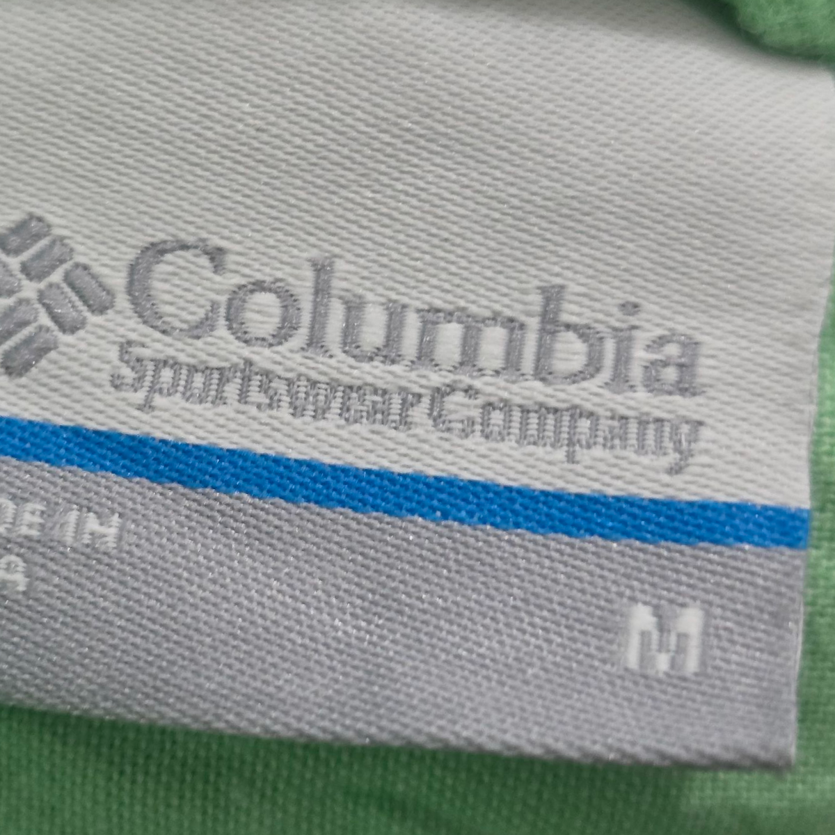 Camisa Columbia Mediana M Verde