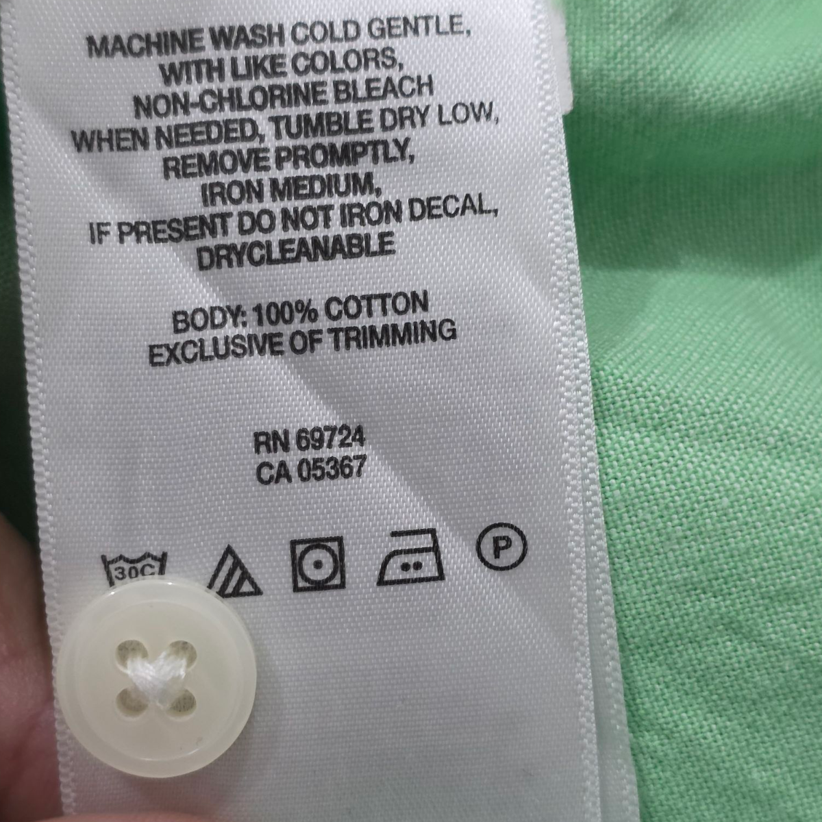 Camisa Columbia Mediana M Verde