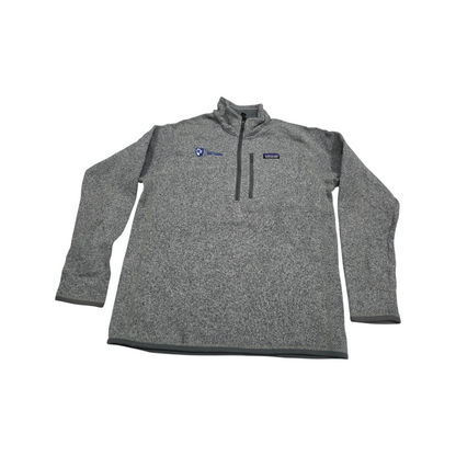 Sudadera Patagoni Grande L Gris Medio Cierre
