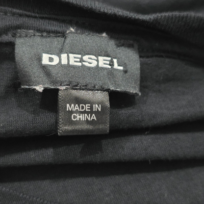 Playera Diesel Mediana M Negro Slimfit