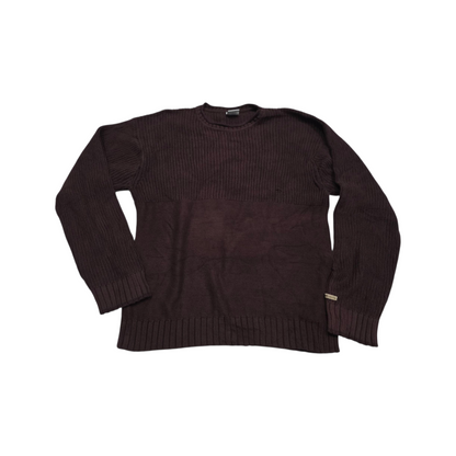 Sueter Columbia Mediana M Vino Cuello Redondo