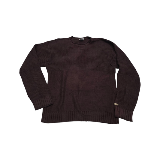 Sueter Columbia Mediana M Vino Cuello Redondo