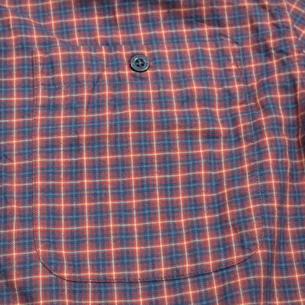 Camisa Patagonia Chico S Cuadro Azul