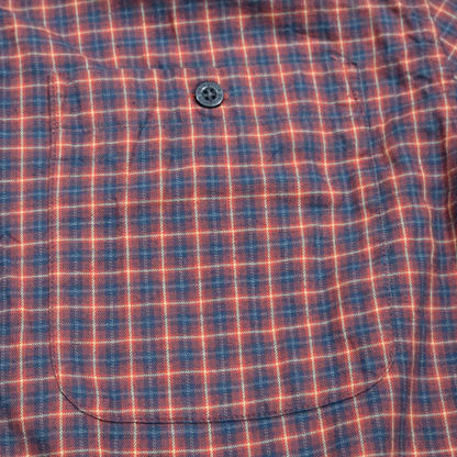 Camisa Patagonia Chico S Cuadro Azul