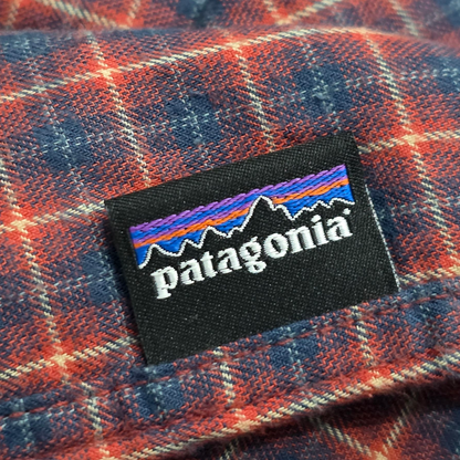 Camisa Patagonia Chico S Cuadro Azul