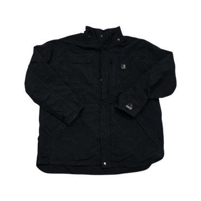 Chamarra Carhartt Xgrande Xl Negro Water Proof Breathable