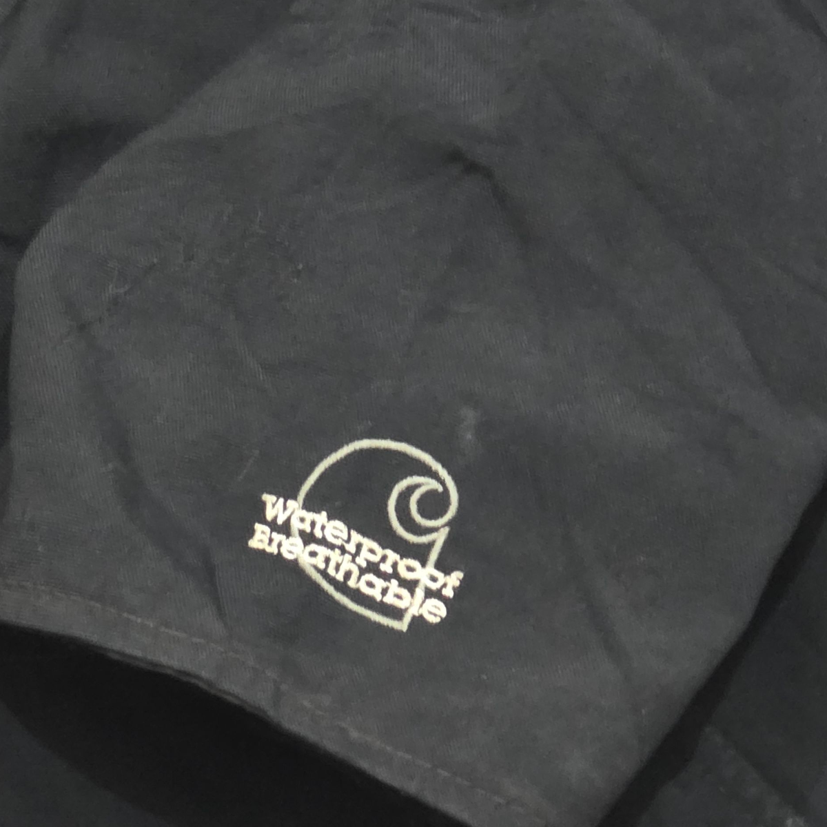 Chamarra Carhartt Xgrande Xl Negro Water Proof Breathable