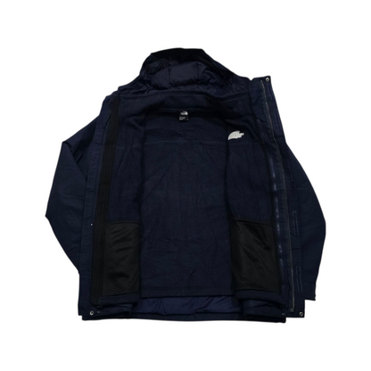 Chamarra 3 En 1 The North Face Grande L Azul Con Detalle