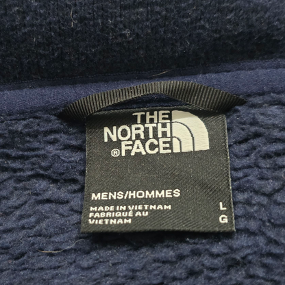 Chamarra 3 En 1 The North Face Grande L Azul Con Detalle