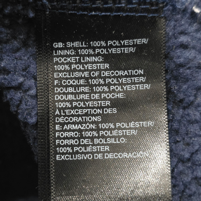 Chamarra 3 En 1 The North Face Grande L Azul Con Detalle