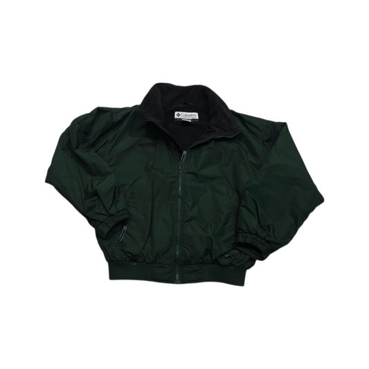 Chamarra Columbia Grande Verde Vintage Forro Polar