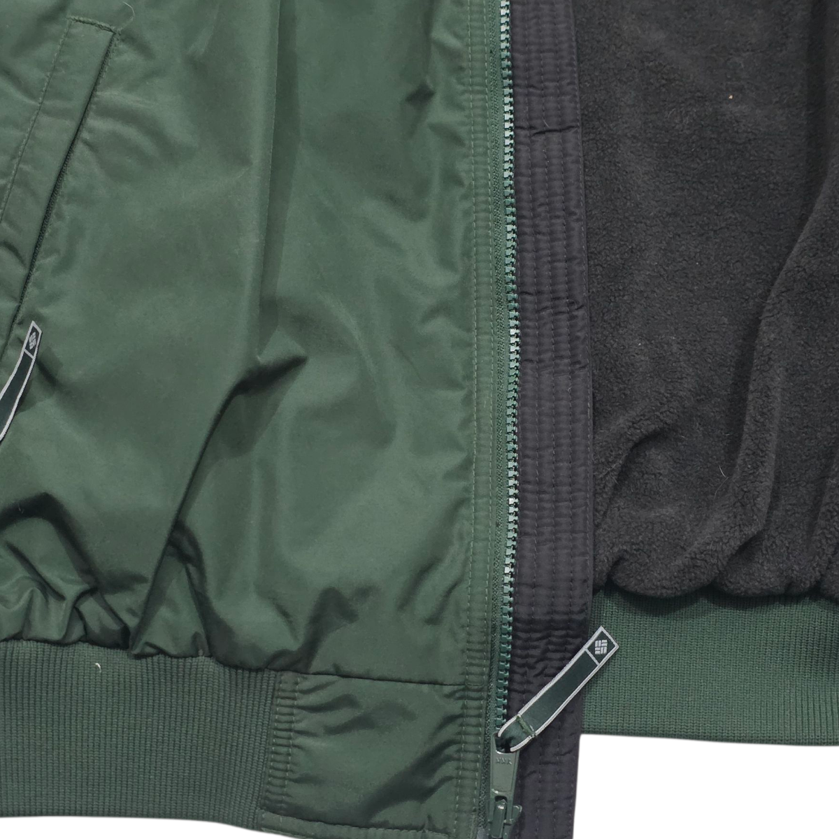 Chamarra Columbia Grande Verde Vintage Forro Polar