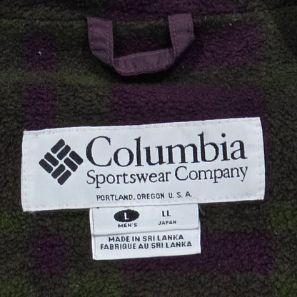 Chamarra Columbia Grande L Violeta Forro Vintage