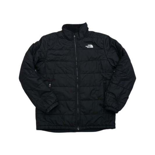 Chamarra The North Face Adolescente 14-16 Negro Forro (Usado)