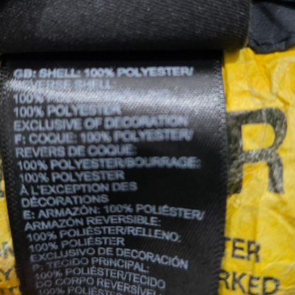 Chamarra The North Face Adolescente 14-16 Negro Forro (Usado)