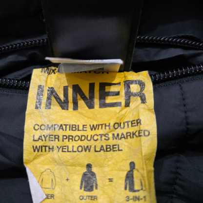 Chamarra The North Face Adolescente 14-16 Negro Forro (Usado)