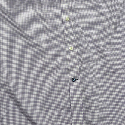 Camisa Tommy Hilfiger 2xl 18 36/37 Cuadro Morado