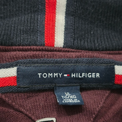 Sueter Tommy Hilfiger Xgrande Xl Vino